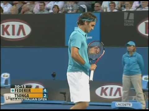 Federer vs Tsonga Australian Open 2010