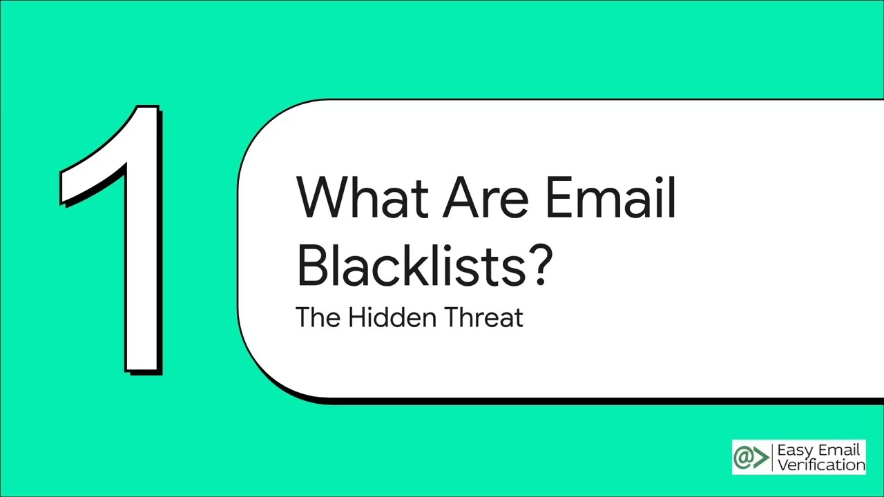 Click to load YouTube video about email blacklists and sender reputation