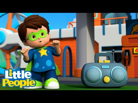 Little People Mini Adventures | Super Hero Shuffle! | Kids Cartoons - Kids TV Series, Kingdom Kids Zone - Little People - Fisher Price