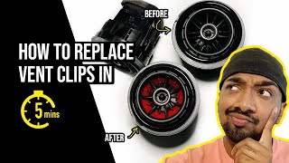 How to replace Audi or VW vent clips | Audi S3 8V