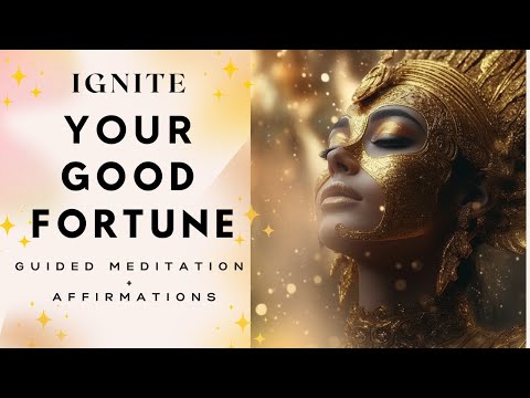 Attract Good Luck & Fortune: Guided Meditation for Abundance and Prosperity | Affirmations + Mantras