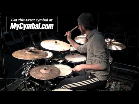 Meinl 20" Byzance Sand Ride Cymbal - Played by Benny Greb (B20SAR-1121409A)