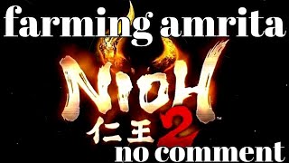 Nioh 2 Dream of the Wise farming amrita no comment