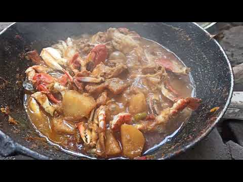 "Sea Crab Curry Recipe | Homemade Spicy Crab Curry | Easy Coastal Indian Recipe"