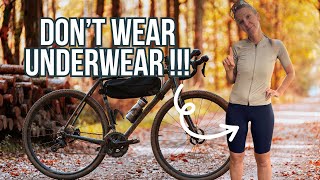 Don't Wear Underwear With Bike Shorts & Other Tips!
