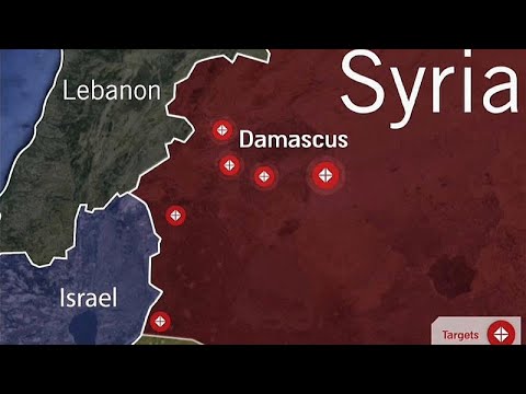 Israel feuert Raketen auf Syrien und zielt auf den Iran