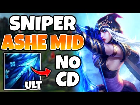 I CAN'T STOP WINNING with SNIPER ASHE MID (30 SECOND ARROWS) | 13.2 - League of Legends