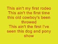 vern gosdin this ain't my first rodeo with lyrics.wmv