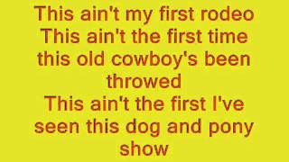 vern gosdin this ain&#39;t my first rodeo with lyrics.wmv