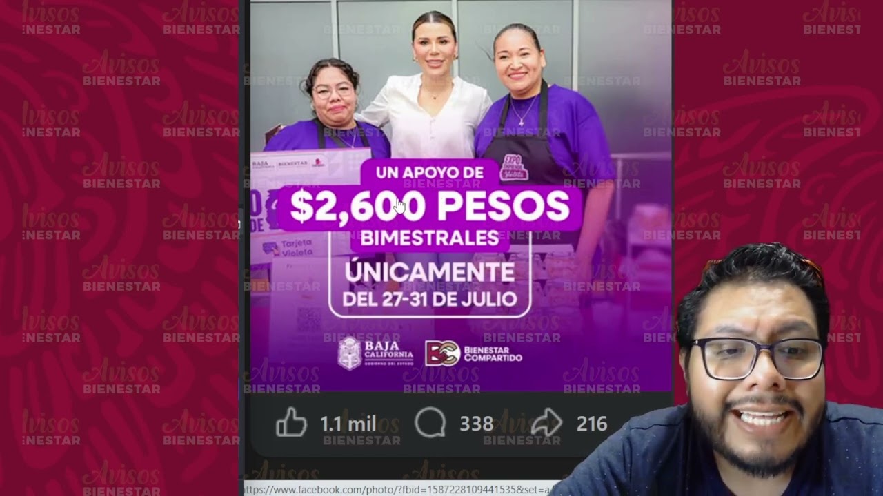 💜Tarjeta Violeta | Madres solteras ya inicio el registro: 27 al 31 de julio recibes 2 mil 600 pesos