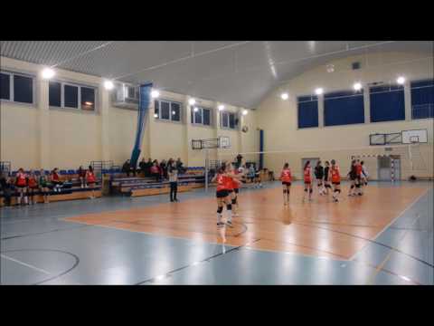 Volleyball: KS AGH Kraków - Wisła Kraków (sparing). 2017-01-02