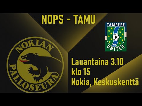 Miesten Kolmonen Nokian Palloseura - Tampere United 3.10.2020
