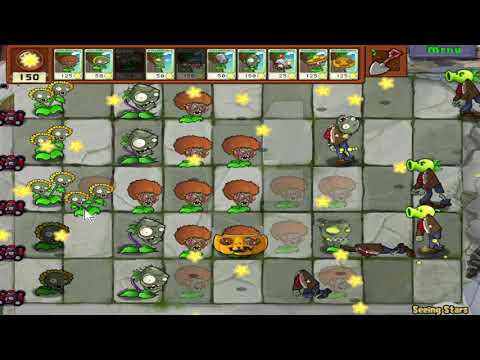 ZomPlants vs ZomBotany Pak - Seeing Stars - PvZ Pak Mod - Plants vs Zombies Gameplay
