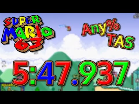 [TAS] Super Mario 63 Any% (Normal) Tool-Assisted Speedrun in 5:47.937