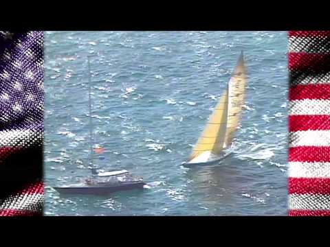 04 Race 4 Stars & Stripes VS Kookaburra III  1987 America's Cup