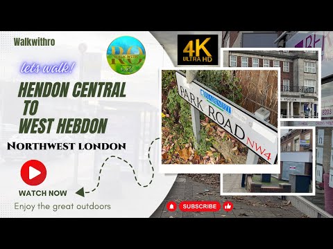 Let’s walk: HENDON CENTRAL TO WEST HENDON - Wednesday 22 November 2023 #walkwithro