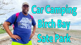car camping at birch bay state park