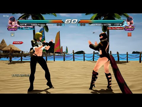 Grass Toucher (Anna) vs TheBitch (Anna) - Tekken 7