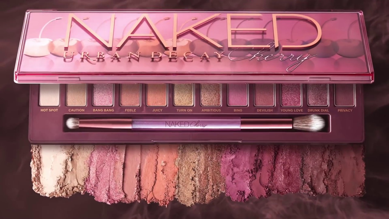 Naked Cherry Eyeshadow Palette Urban Decay Cosmetics