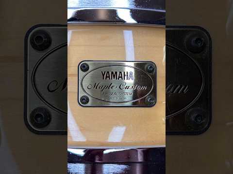 Yamaha Maple Custom Vintage 5-Piece Drum Kit | Natural Gloss Lacquer | Rare Traditional Sizing image 15