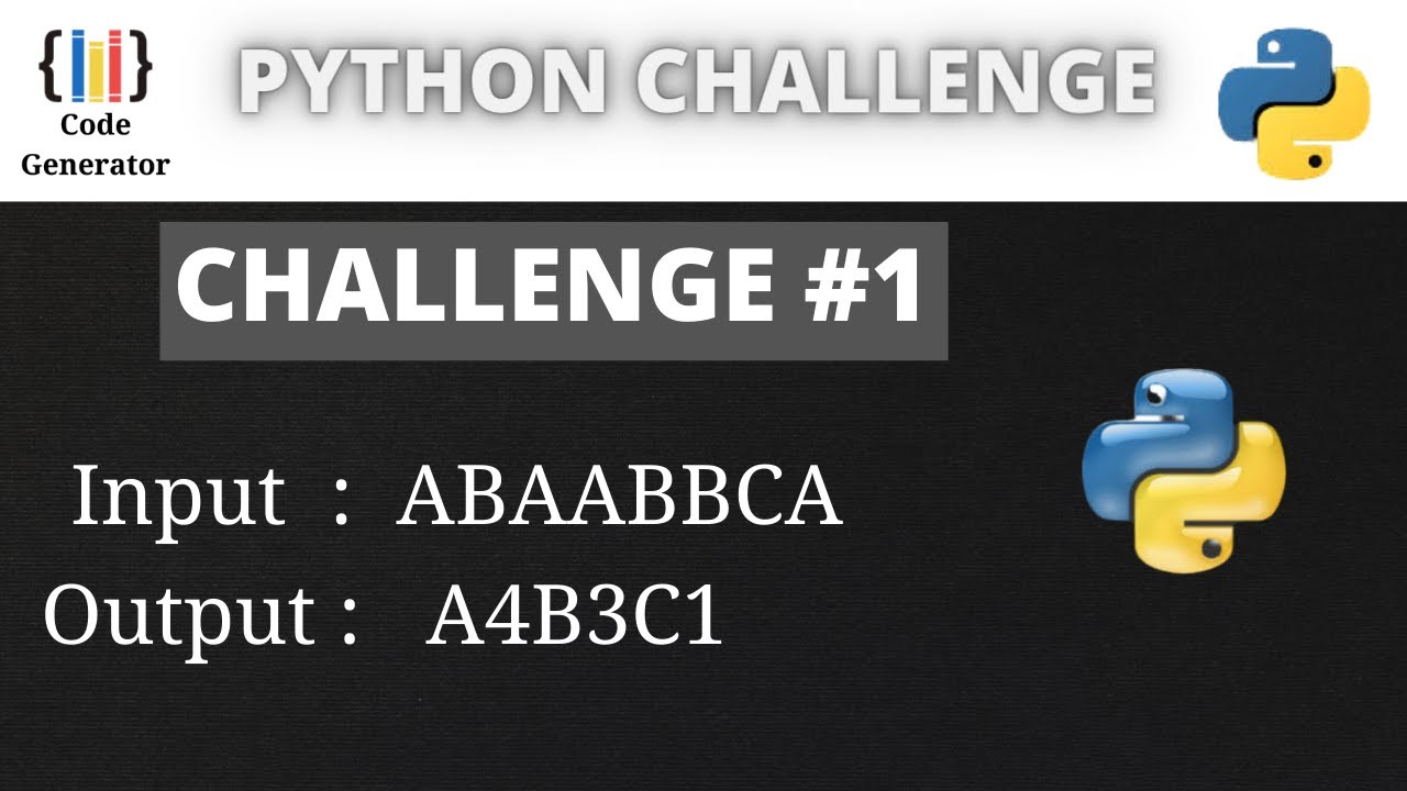Python Challenge Program | #1