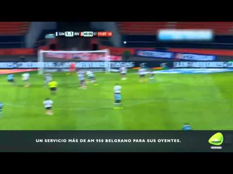 Gol de Pablo Vegetti - Gimnasia vs River