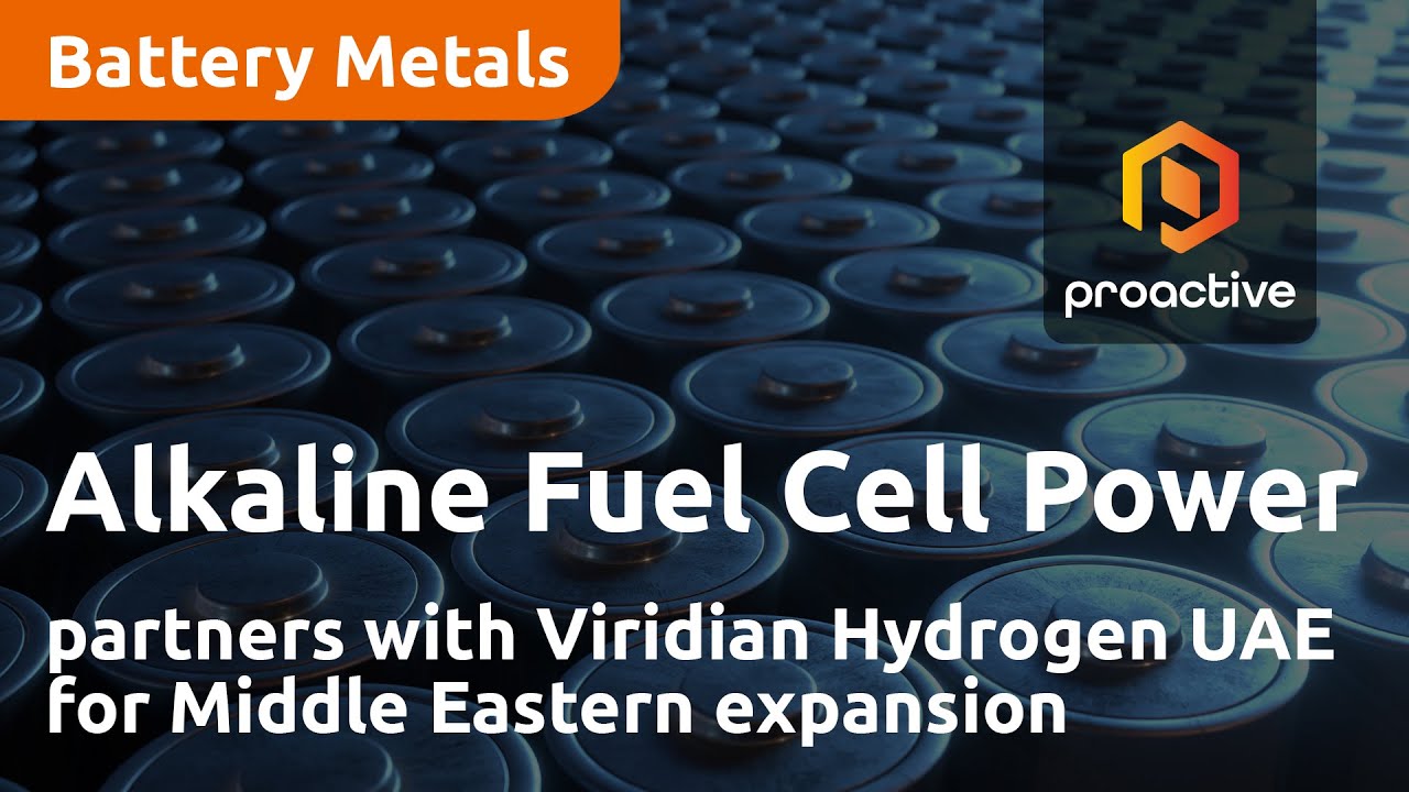 Alkaline Fuel Cell Power partners with Viridian Hydrogen UAE for Middle Eastern expansion