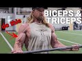 BICEPS TRICEPS SHOULDERS WORKOUT ️ Buff Dudes Home Gym Plan Stage 4 Day 3