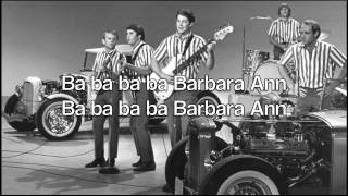 Barbara Ann - The Beach Boys (with lyrics) [otherwise known as &#39;The Banana Song&#39;]