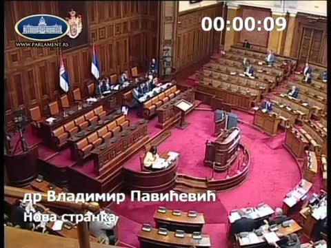 04.02.2016. - Pavićević: Gospođo Vlahović, recite svojim kolegama da ne čuče kod pisarnice!