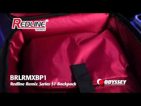 Odyssey BRLRMXBP1: Redline Remix Series S1 Digital Gear DJ Backpack