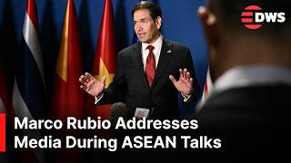 U.S. Secretary of State Marco Rubio Briefs Media During High-Level ASEAN Talks In Manila | AC14