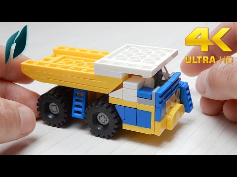 How to Build a Haul Truck BelAZ 75710 (MOC - 4K)