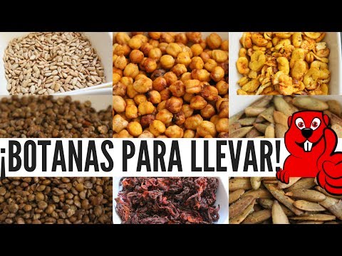 ¿¡COMO HACER RICAS BOTANAS PARA LLEVAR!? -Transición Vegana
