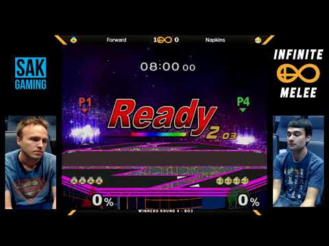 Avengers: Infinite Melee WR3 - Forward (Sheik) vs Napkins (Peach)