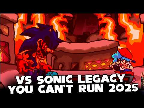 FNF | NEW YOU CAN'T RUN [Sonic Legacy Unofficial] - Vs Sonic Legacy | (SONIC) (LEGACY) (GAME OVER)