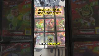 MEMBUAT POSTER BOBOIBOY FASE 2 #boboiboy #boboiboygalaxy #monstagalaxycard #boboiboyhalilintar #tcg