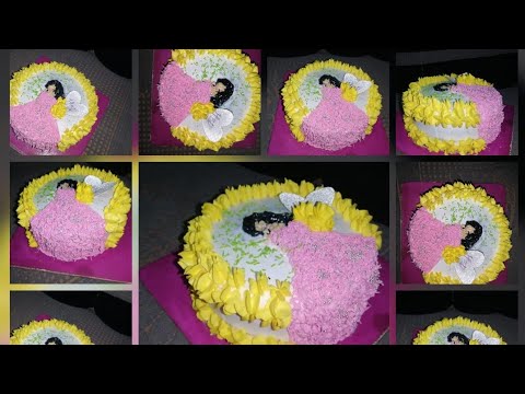#cakerecipe#birthdaycakeforgirlsBirthday cake decorating