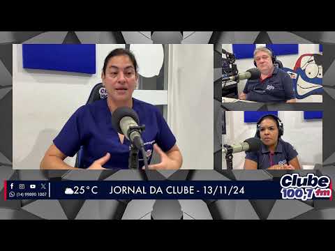Acompanhe o Jornal da Clube - 13/11/24 - Edição da Manhã