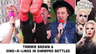 Tammie Brown & Ding-a-Lings in Shampoo Bottles w/ Trixie & Katya | The Bald & the Beautiful Podcast