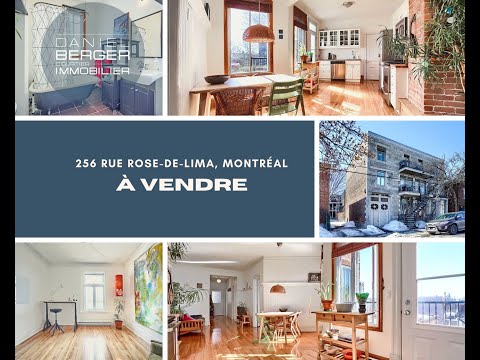 Bienvenue dans notre visite virtuelle du 256 Rose-de-Lima, Montréal