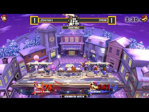 Ultra WBB #138 | Joshathan G (Cloud) vs Spirunk (Cloud) - Losers Finals - Super Smash Bros. for Wii
