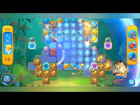 Fishdom 2022, no Boosters,  9639  level  -  прохождение без бустеров,  9639  уровень.