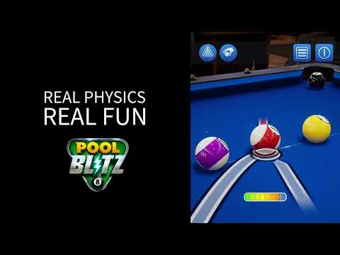 Jump Shot Trick IRL… Then We Show You How in Pool Blitz! 🌀🎱