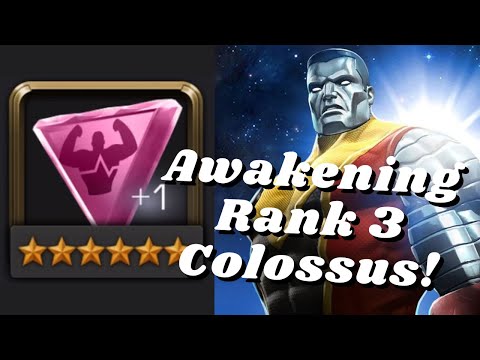 I Awakened My Rank 3 COLOSSUS And He’s So Much Fun! | Marvel Contest of Champions