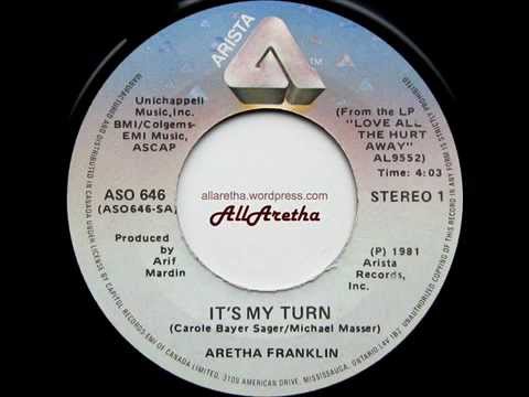 Aretha Franklin - It's My Turn / Kind Of Man - 7" Canada - 1981