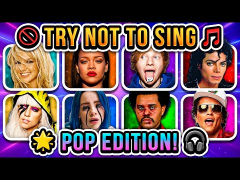 Try Not to Sing or Dance POP Edition 🤩 (99.9% Impossible!)