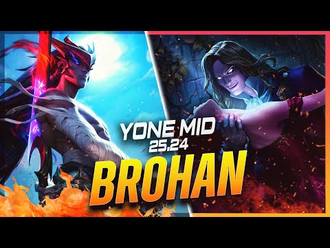 BROHAN - Yone vs Vladimir MID Patch 25.24 - Challenger Yone Gameplay