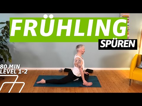 ⏰ 80:00 Minuten Frühlings-Yoga | Freude erwecken | Ins Leben kommen