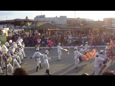 Entrada da Banda Marcial Nova Geração no CINFANCAM - 2013